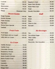 Arasa menu 1