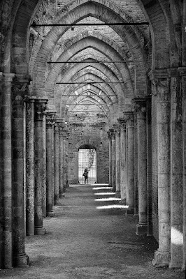 Selfie a San Galgano di Blondy