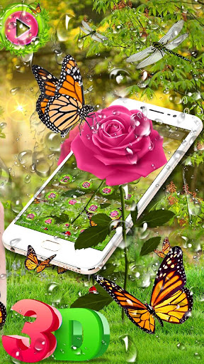 3D Rose Parallax Theme?