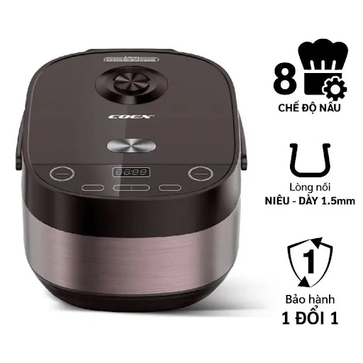 [CHỈ GIAO MIỀN BẮC] Nồi cơm điện tử 1.5L Coex CR-3452A