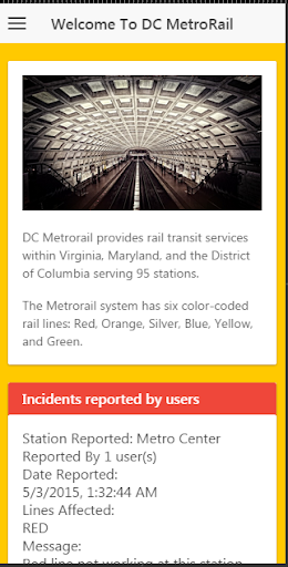 DC Metro Rail