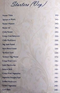 Blue Diamond menu 3