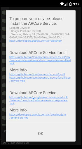 Featured image of post Google Arcore Apk : If sticker packs are not available on the play store.