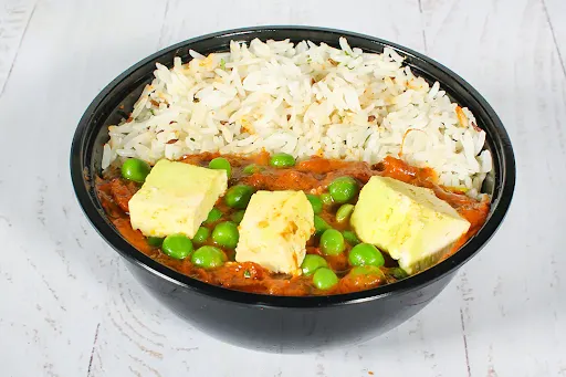 Paneer Matar Rice Bowl