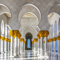 Simmetrie nella Gran Moschea di Abu Dhabi  di 