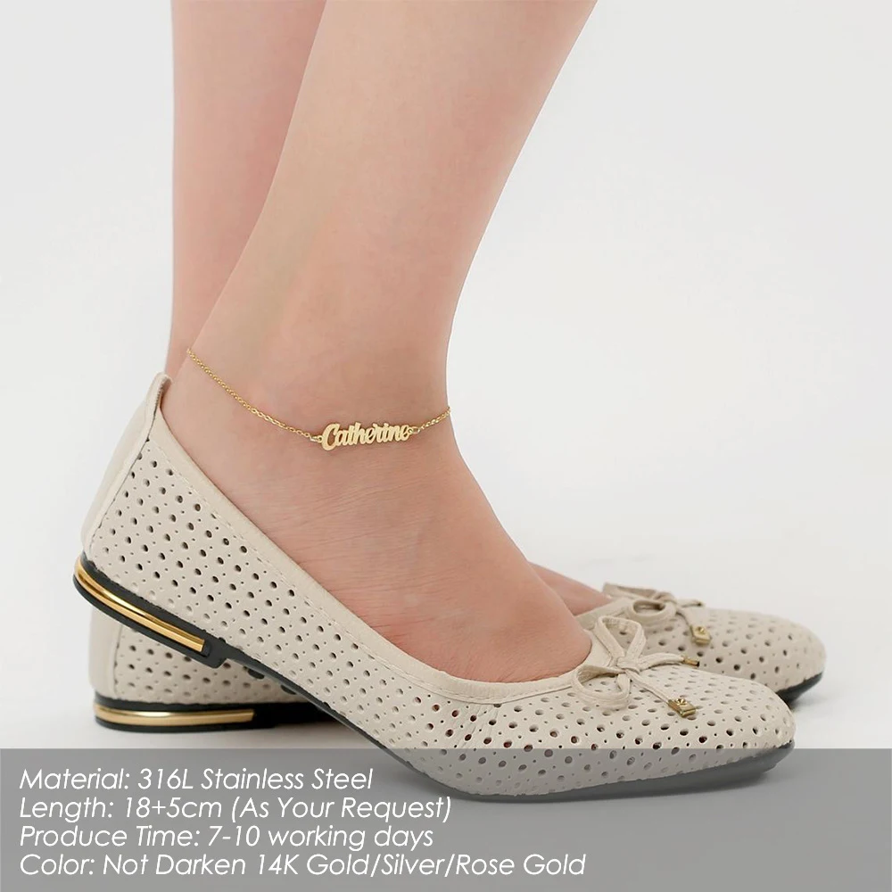 Title 16, Gepersonaliseerde enkelketting met Engelse lett...