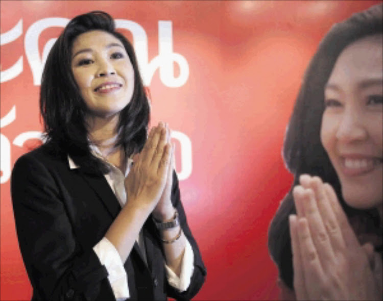 Thailand's former Prime Minister Yingluck Shinawatra.