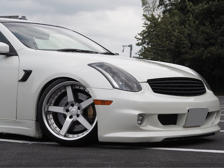 スカイラインクーペのみんなでつくろうホイール図鑑・workwheels・グノーシスGR203・企画に乗っかってみる・Infinity self-satisfactionに関するカスタム事例の投稿画像2枚目