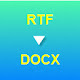 RTF to DOCX Converter