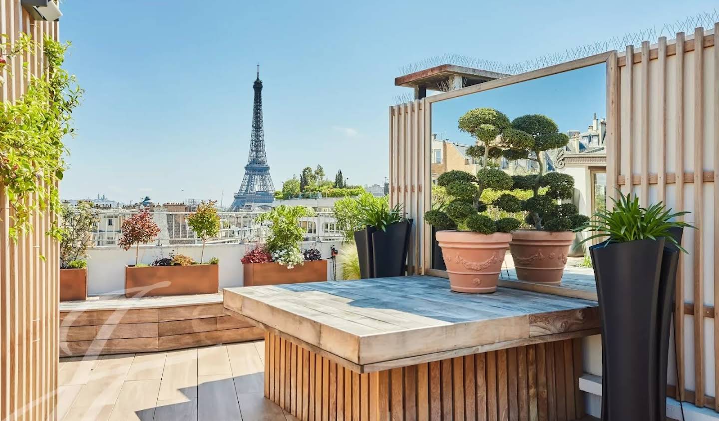 Appartement avec terrasse Paris 16ème