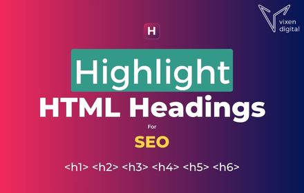 Highlight HTML Headings small promo image