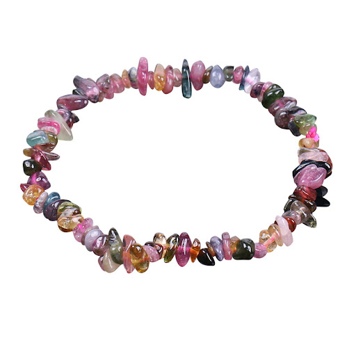 Title 3, Handmade Crystal Chip Irregular Gravel Bracelet...