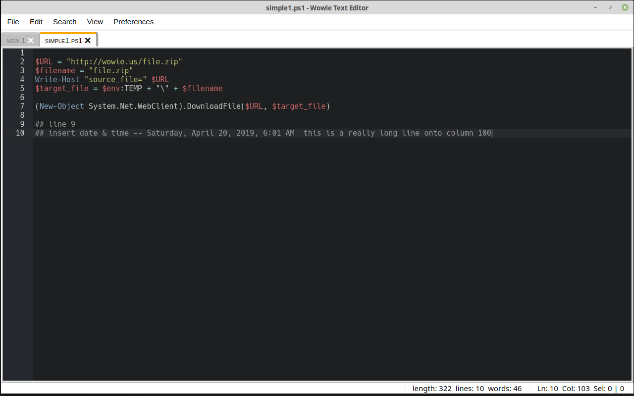 Wowie Text Editor Preview image 1