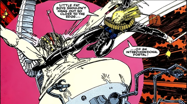 Longshot Mojo Arthur Adams Ann Nocenti