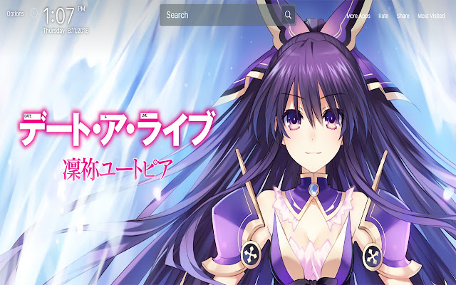 Date A Live wallpapers New Tab