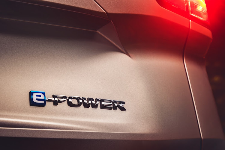 Nissan's e-Power technology system includes a petrol engine with a power generator, inverter, battery and an electric motor. The electric motor delivers power directly to the wheels, using energy stored in the battery pack.