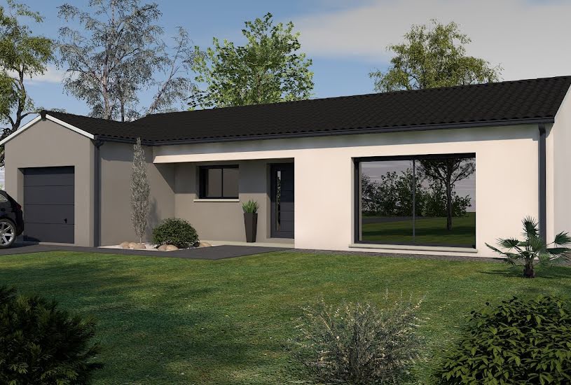  Vente Terrain + Maison - Terrain : 1 500m² - Maison : 106m² à Montpon-Ménestérol (24700) 