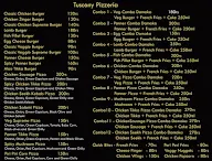 Tuscany Pizzeria menu 1