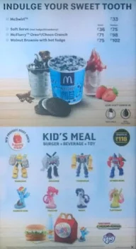 McDonald's menu 2