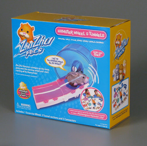 zhu zhu hamster wheel and tunnel