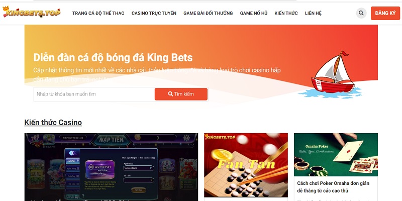 Kingbets.top - Chuyên trang đánh giá các nhà cái uy tín tại Việt Nam