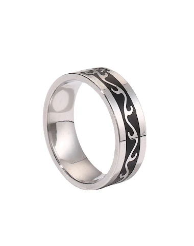 Men's Fashion Simple Geometric Tita - 1