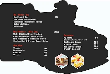 Draggers Cafe menu 