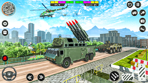 Screenshot Rocket Attack Missile Truck 3d