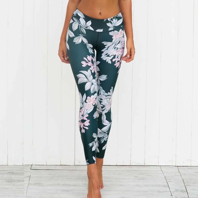 Title 2, Womens printed running Yoga Pants. Breathable,...