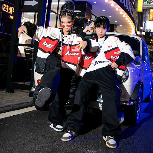 Title 5, Boys And Girls Hip-hop Baseball Suit Jacket Set...