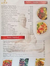 Jannat Palace menu 2