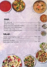 Sky Garden menu 1