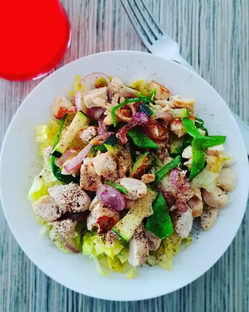 Warm Chicken Salad