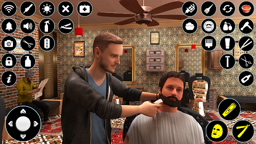 Screenshot Barber Shop Game: Hair Salon