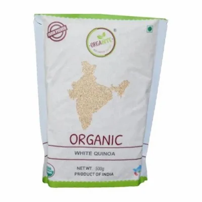 Orgabite Organic White Quinoa - 500 gm