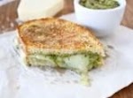 Parmesan Crusted Pesto Grilled Cheese Sandwich was pinched from <a href="http://www.twopeasandtheirpod.com/parmesan-crusted-pesto-grilled-cheese-sandwich/" target="_blank">www.twopeasandtheirpod.com.</a>