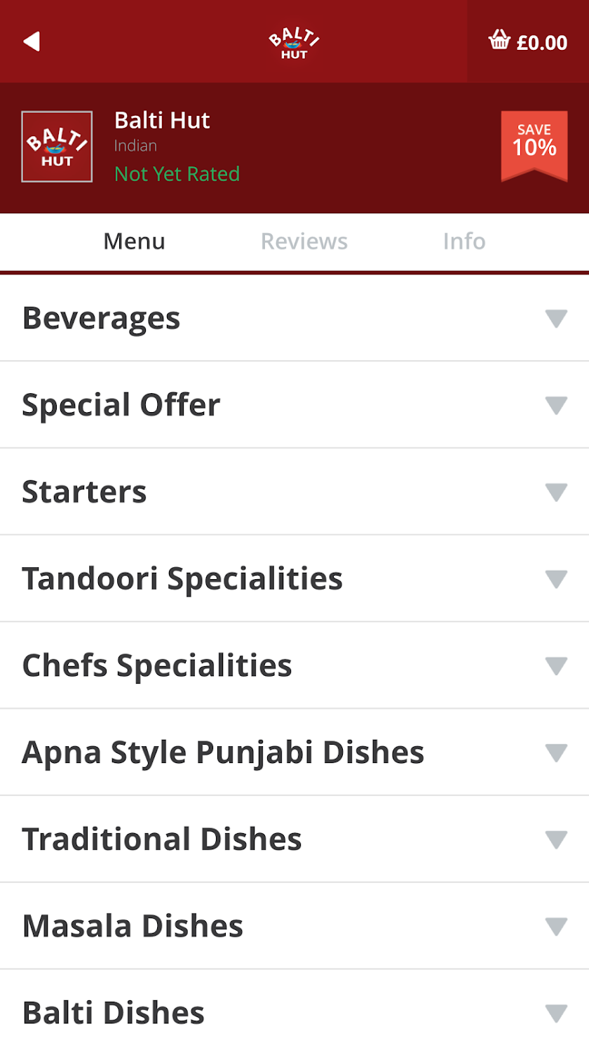 Balti Hut TS5 Screen 3