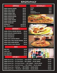 Rasavangi menu 1