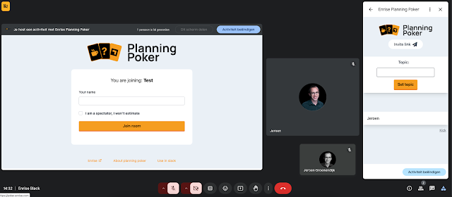 Enrise Planning Poker screenshot 1