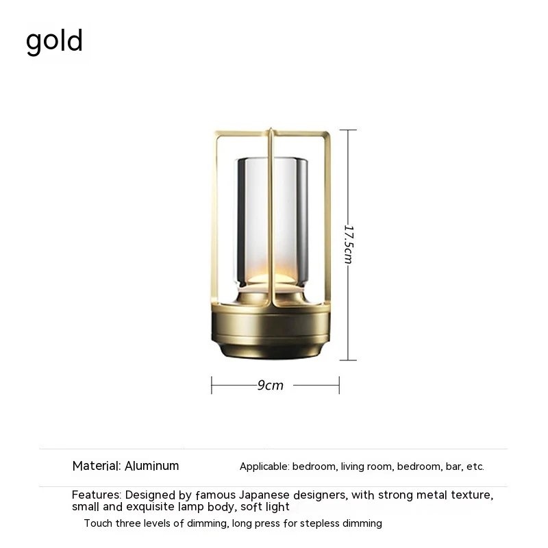 Touch Oplaadbare Lamp LED Outdoor Camping Licht Draagbare campinglamp met LED en touch bediening voor helder licht bij buiten activiteiten.