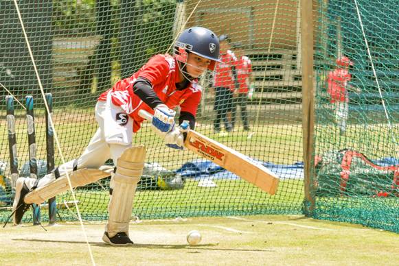 Young man in training in recent Starfield Camp in Nairobi