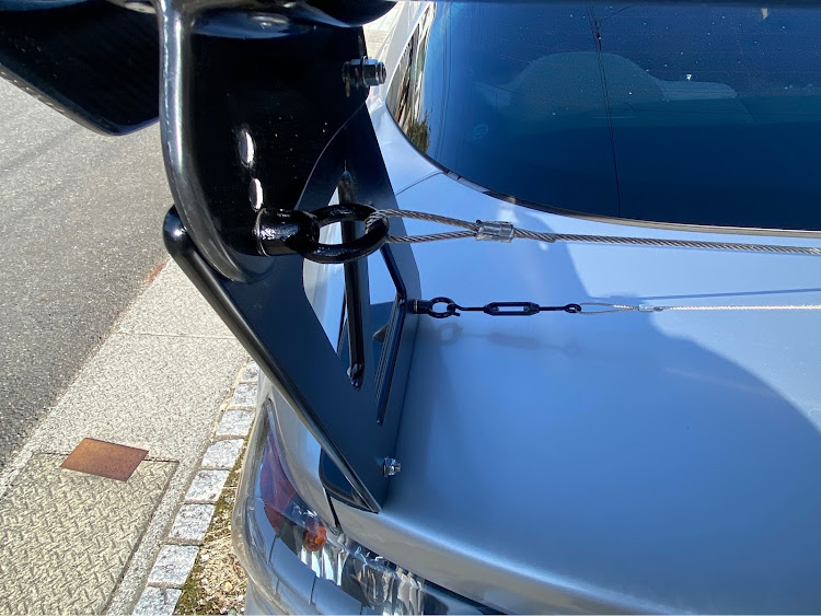 RX-8のGTウイング・Odula/OVERDRIVE・ワイヤー補強・サーキットに関するカスタム事例の投稿画像3枚目