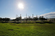 The Chevron Oil Refinery in Cape Town.