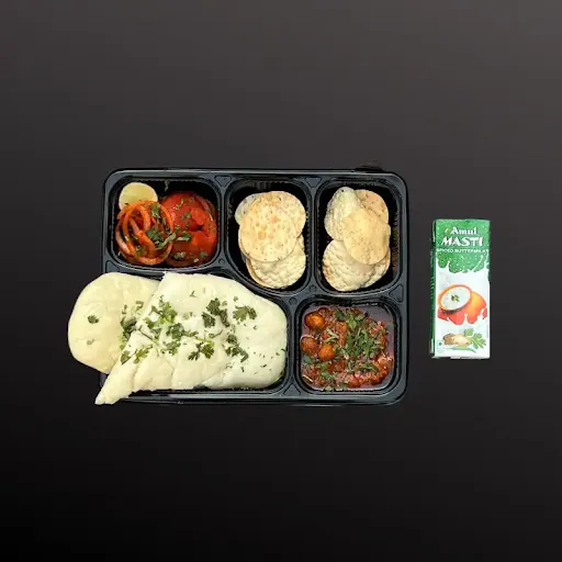 Oil Chole Kulcha Combo