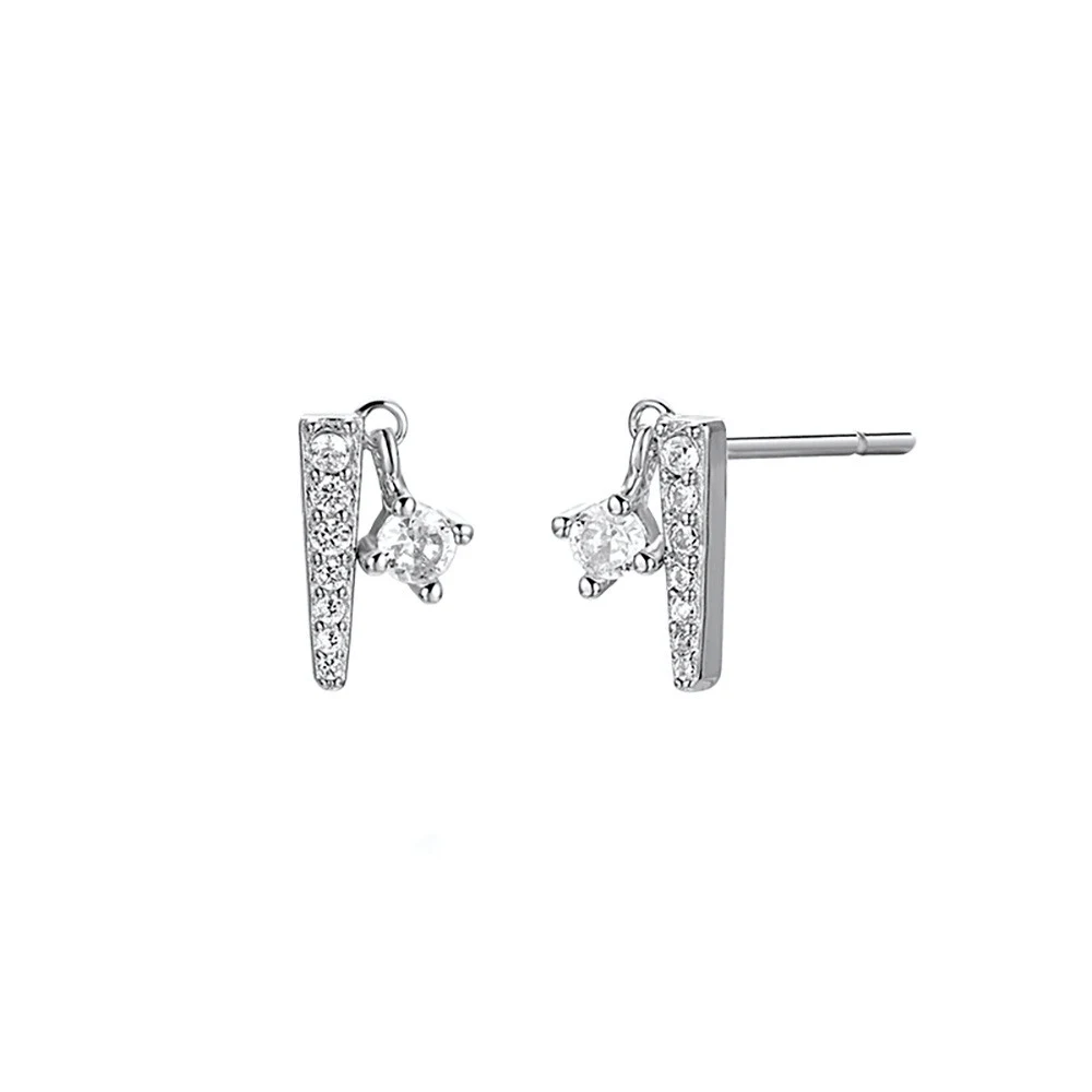 Title 3, Boucles doreilles en argent sterling 925 avec ...