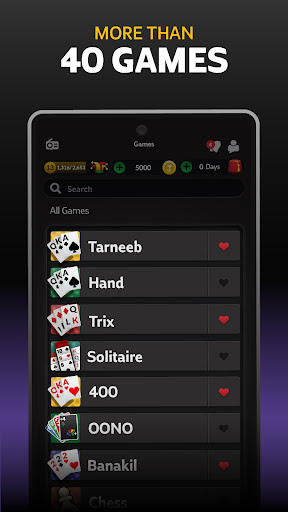 Screenshot Jawaker Hand, Trix & Solitaire