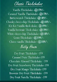 Thick Shake House menu 3