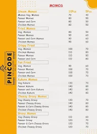 Pincode- The Local Eatery menu 3