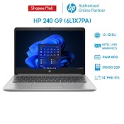 [Mã Elhp10 Giảm 10% Đơn 10Tr] Laptop Hp 240 G9 6L1X7Pa I3 - 1215U | 8Gb | 256Gb | 14' Fhd