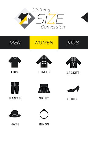 Clothing Size Conversion